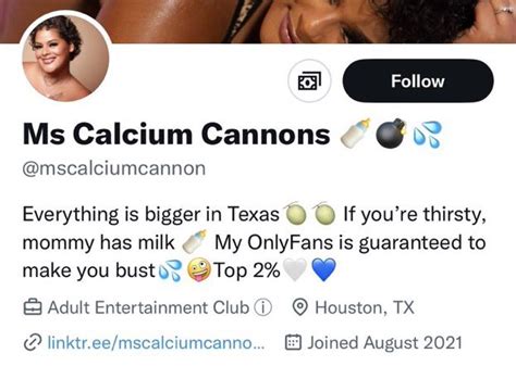 Miss Calcium Cannons (@mscalciumcannons6) 